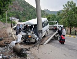Gümüşhane yolunda kaza
